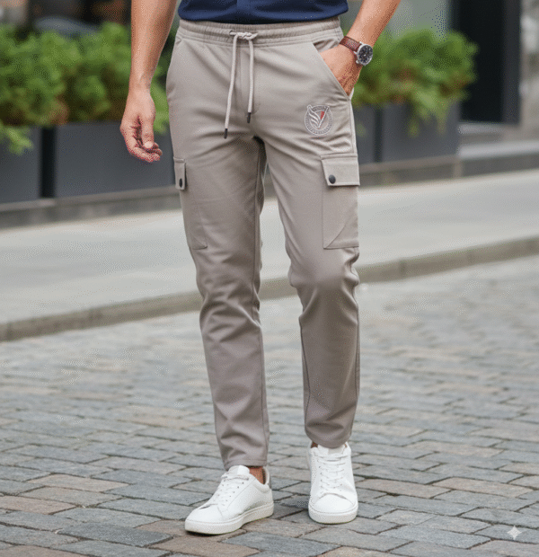Dubby Jogger Pants for Men – 240 GSM Micro Dubi Fabric | Luxury Fit & Comfort