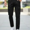 Premium Black Cargo Jogger Pant – 30% Off | Finest