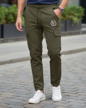 Premium Cargo Jogger Pant– Stylish, Comfortable & Durable Pants (China Dubby Fabric)